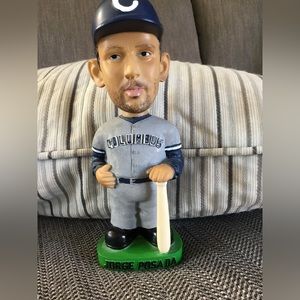 2002 Jorge Posada Bobblehead Columbus Clippers Minors - SGA - Yankees MLB